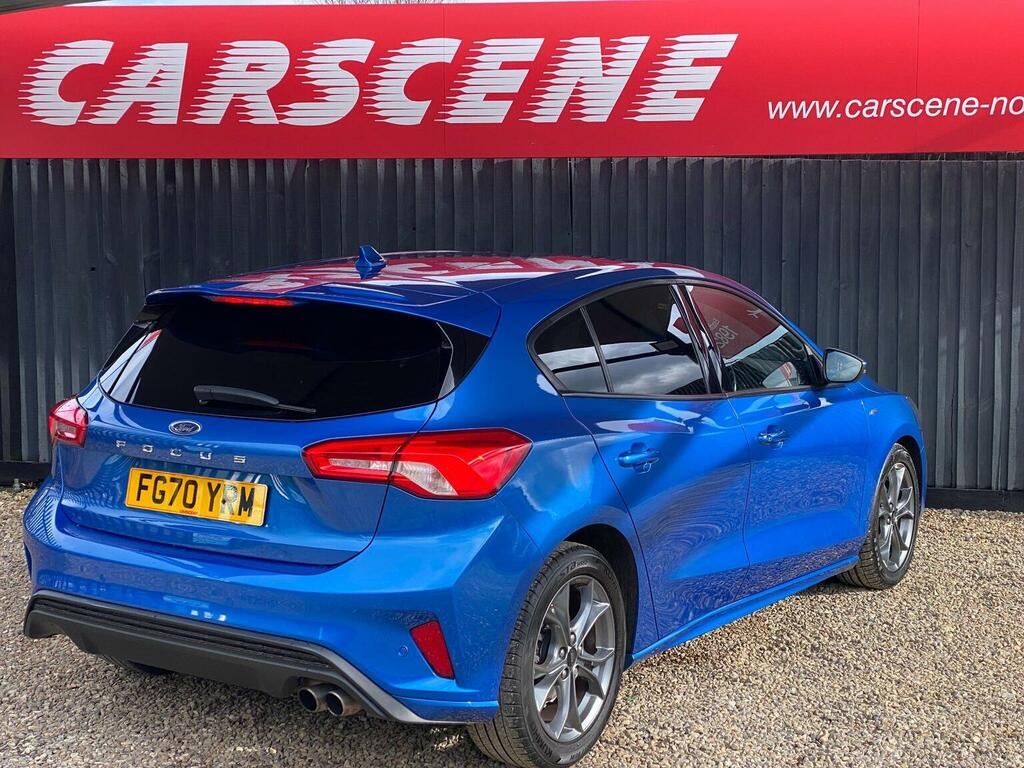 Ford Focus Hatchback 1.5 Ecoblue St-line Euro 6 Ss 20 FG70YRM Blue #2