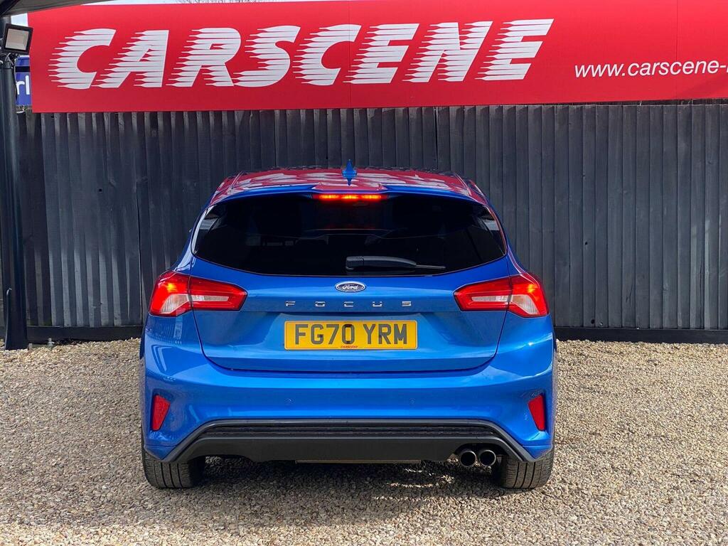 Ford Focus Hatchback 1.5 Ecoblue St-line Euro 6 Ss 20 FG70YRM Blue #3