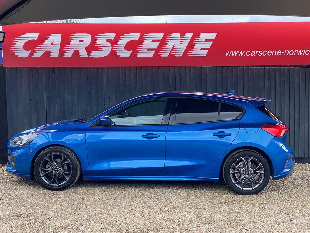 Ford Focus Hatchback 1.5 Ecoblue St-line Euro 6 Ss 20 FG70YRM Blue #5