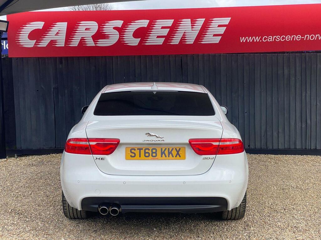 Jaguar XE Saloon 2.0D R-sport Euro 6 Ss 201868 ST68KKX White #3
