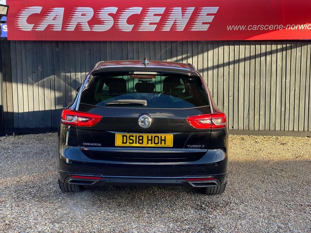 Vauxhall Insignia Estate 2.0 Turbo D Blueinjection Sri Vx Line Nav S DS18HOH Black #3