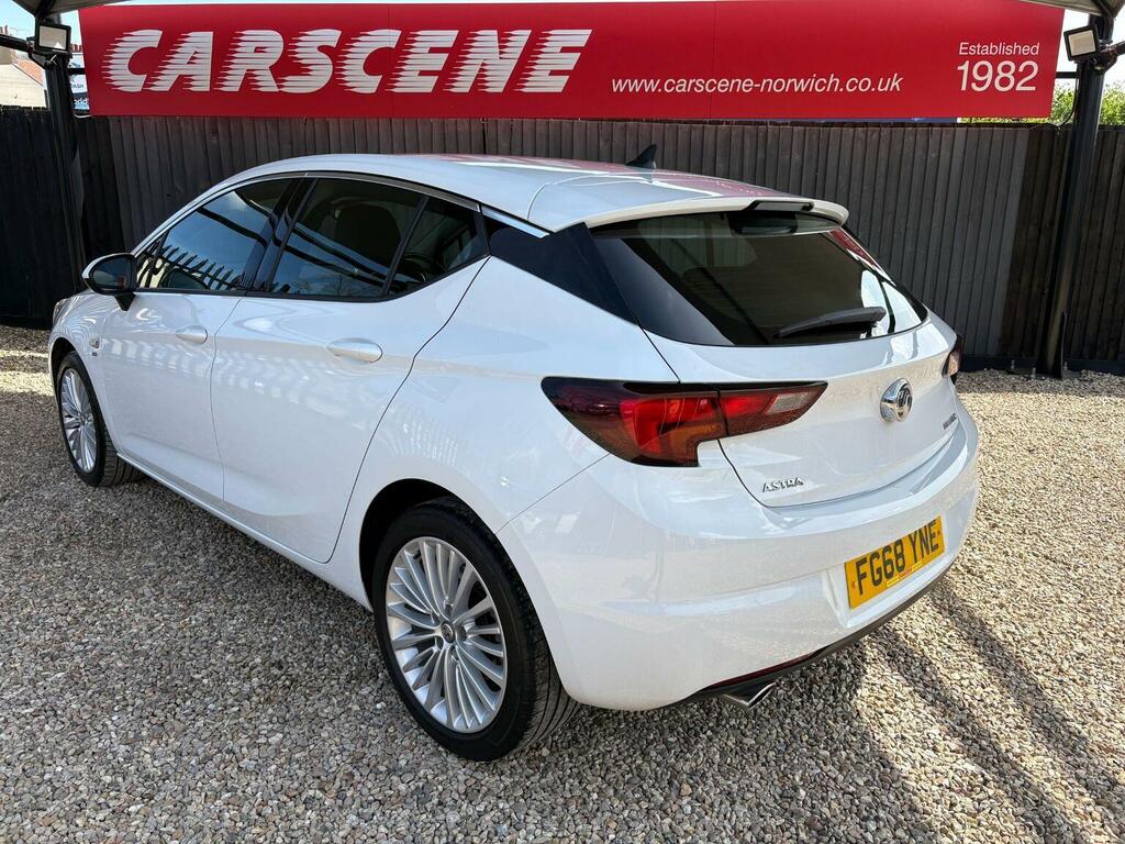 Vauxhall Astra Hatchback 1.6 Cdti Biturbo Blueinjection Elite Nav FG68YNE White #4