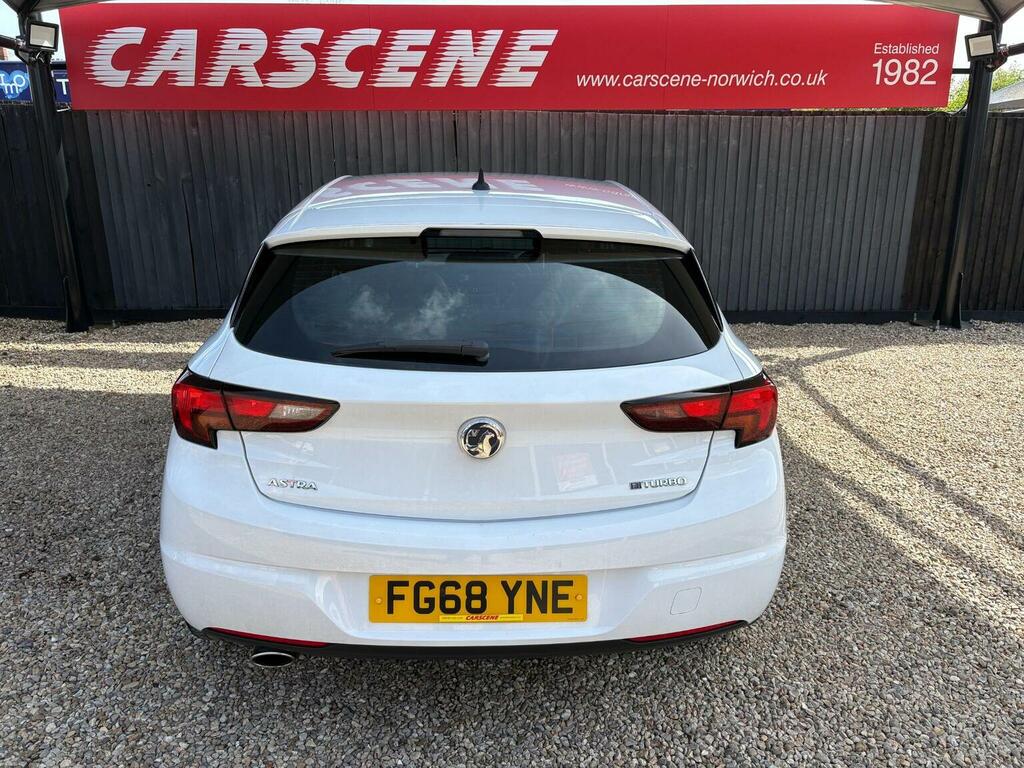 Vauxhall Astra Hatchback 1.6 Cdti Biturbo Blueinjection Elite Nav FG68YNE White #3