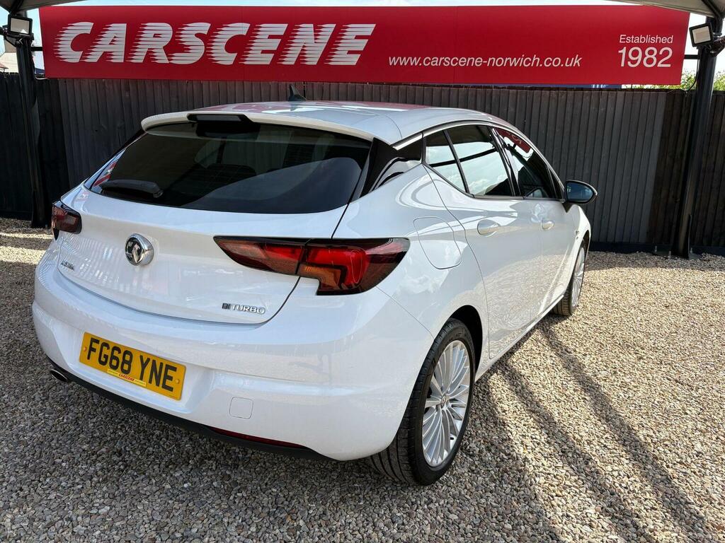 Vauxhall Astra Hatchback 1.6 Cdti Biturbo Blueinjection Elite Nav FG68YNE White #2