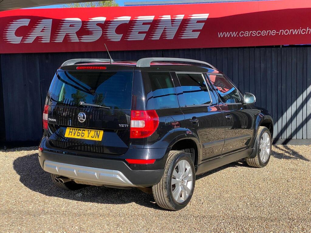 Skoda Yeti Suv 2.0 Tdi Se L Outdoor Euro 6 Ss 201666 HV66YJN Black #2