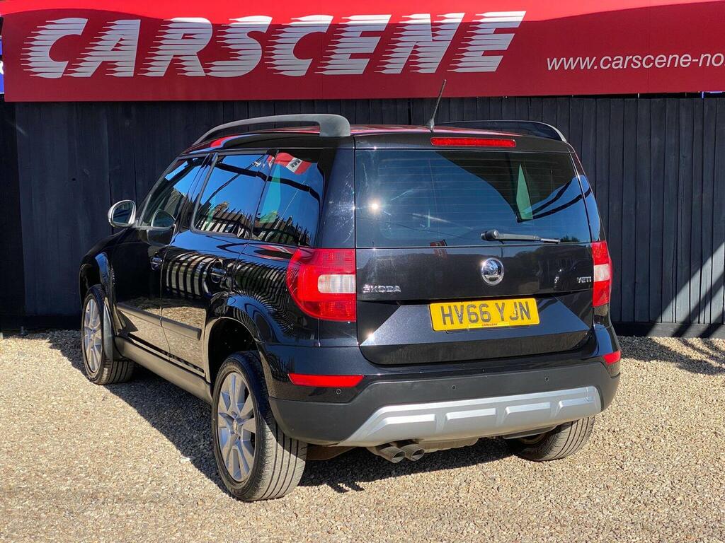 Skoda Yeti Suv 2.0 Tdi Se L Outdoor Euro 6 Ss 201666 HV66YJN Black #4