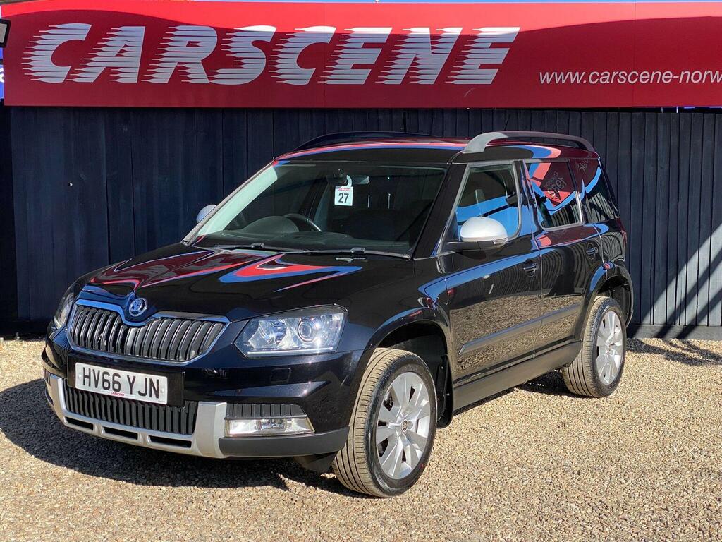 Skoda Yeti Suv 2.0 Tdi Se L Outdoor Euro 6 Ss 201666 HV66YJN Black #6