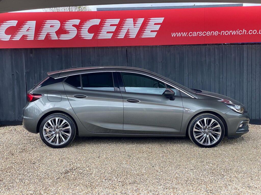Vauxhall Astra Hatchback 1.4I Turbo Griffin Euro 6 Ss 201 Grey