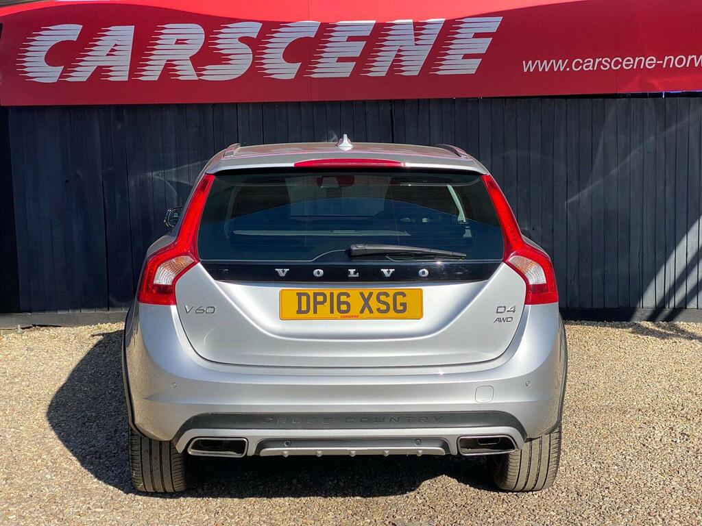 Volvo V60 Cross Country Estate 2.4 D4 Lux Nav Awd Euro 6 Ss 2 Silver #3