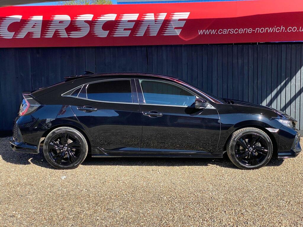 Honda Civic Hatchback 1.5 Vtec Turbo Gpf Sport Euro 6 Ss Black