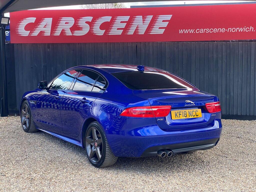 Jaguar XE Saloon 2.0D R-sport Euro 6 Ss 201818 KF18NCC Blue #4