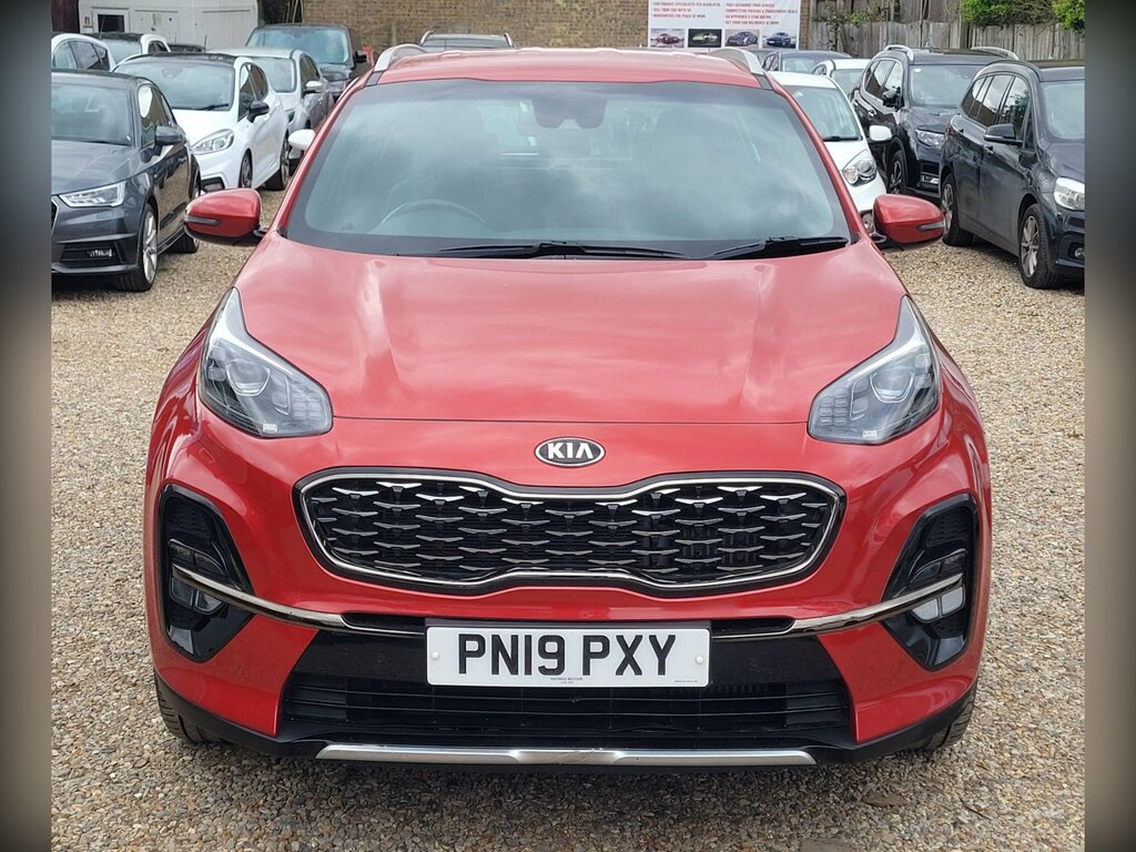 Kia Sportage 1.6 T-gdi Gt-line Dct Awd Euro 6 Ss PN19PXY Red #3