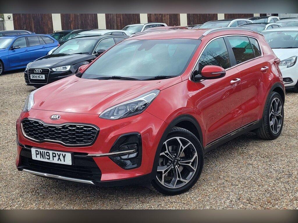 Kia Sportage 1.6 T-gdi Gt-line Dct Awd Euro 6 Ss PN19PXY Red #2