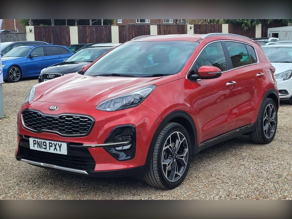 Kia Sportage 1.6 T-gdi Gt-line Dct Awd Euro 6 Ss PN19PXY Red #5