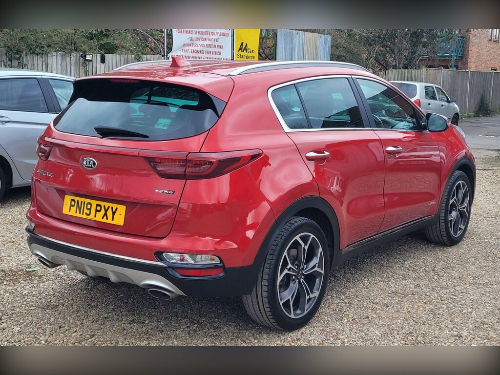 Kia Sportage 1.6 T-gdi Gt-line Dct Awd Euro 6 Ss PN19PXY Red #6