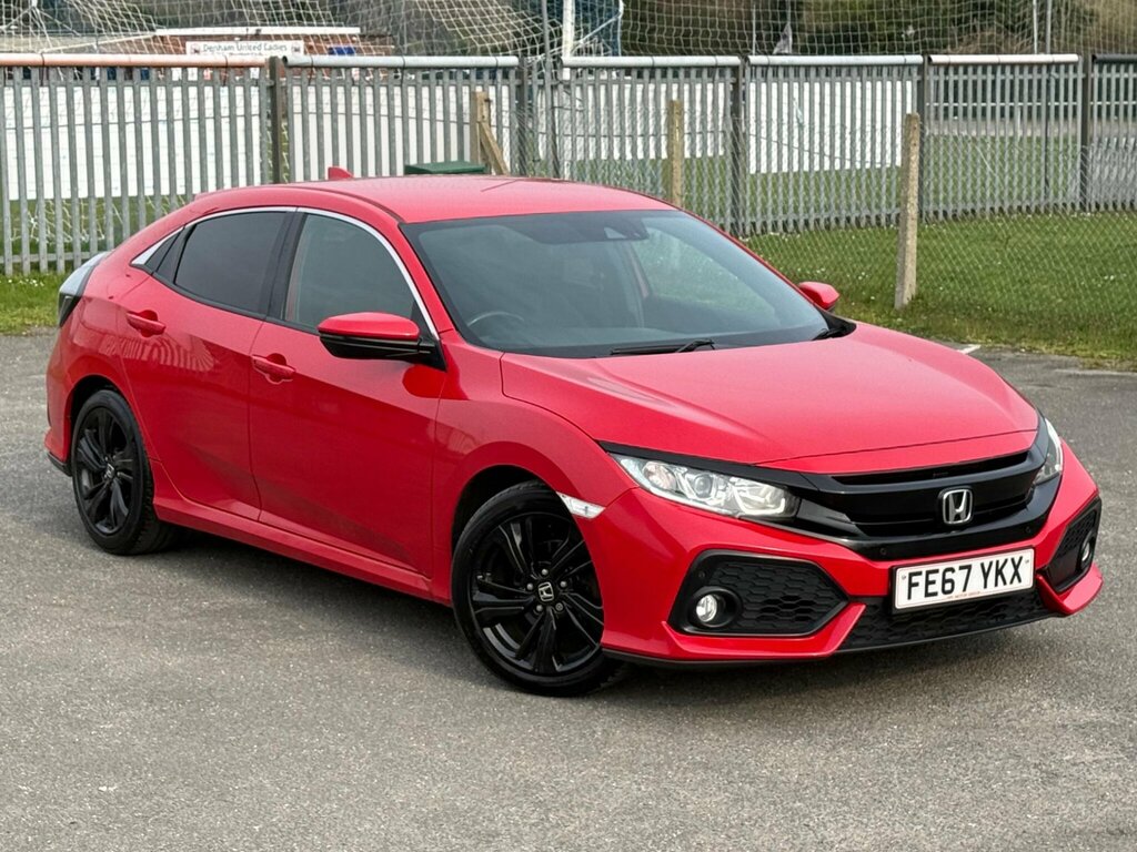 Honda Civic 1.0 Vtec Turbo Sr Euro 6 Ss FE67YKX Red #6