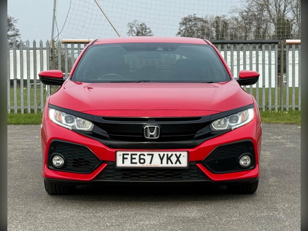 Honda Civic 1.0 Vtec Turbo Sr Euro 6 Ss FE67YKX Red #2