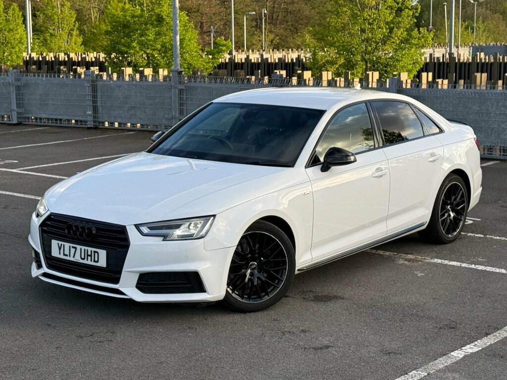 Audi A4 1.4 Tfsi Black Edition Euro 6 Ss YL17UHD White #3