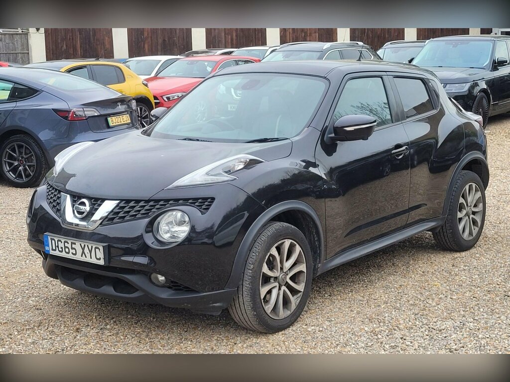 Nissan Juke 1.2 Dig-t Tekna Euro 6 Ss DG65XYC Black #2