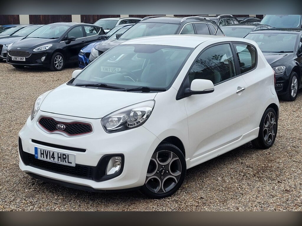 Kia Picanto 1.25 Ecodynamics White Euro 5 Ss White #2