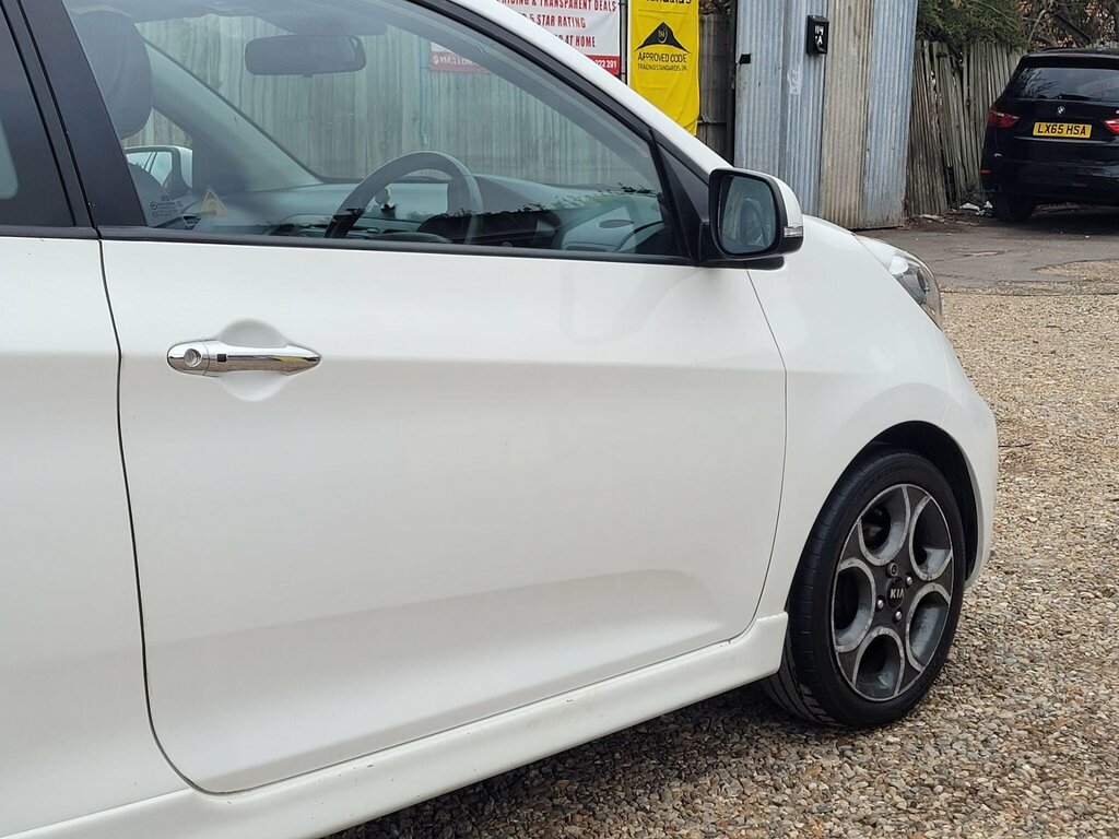 Kia Picanto 1.25 Ecodynamics White Euro 5 Ss White #6