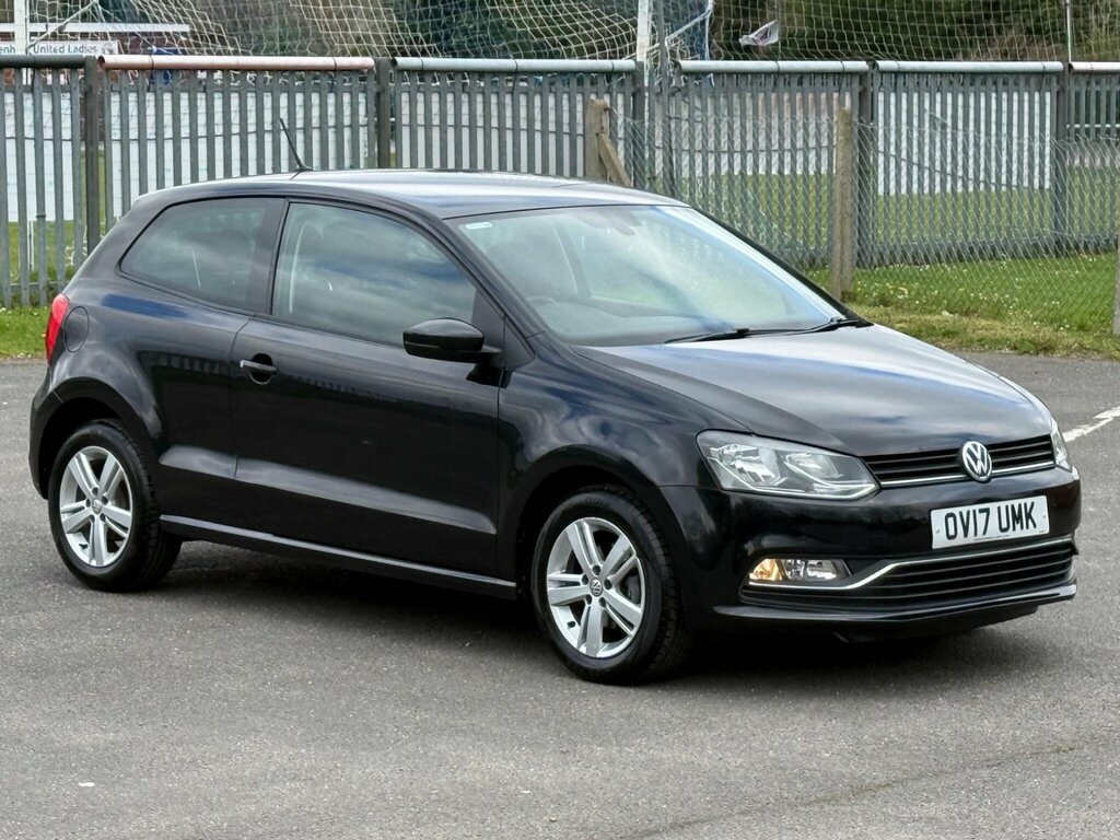 Volkswagen Polo 1.0 Bluemotion Tech Match Edition Euro 6 Ss OV17UMK Black #4