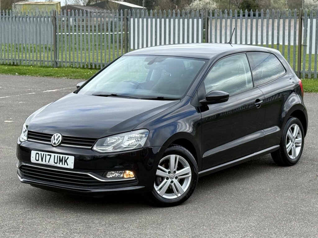Volkswagen Polo 1.0 Bluemotion Tech Match Edition Euro 6 Ss OV17UMK Black #3