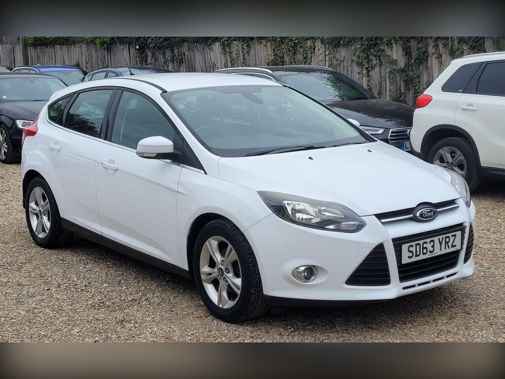 Ford Focus 1.6 Zetec Euro 5 SD63YRZ White #5