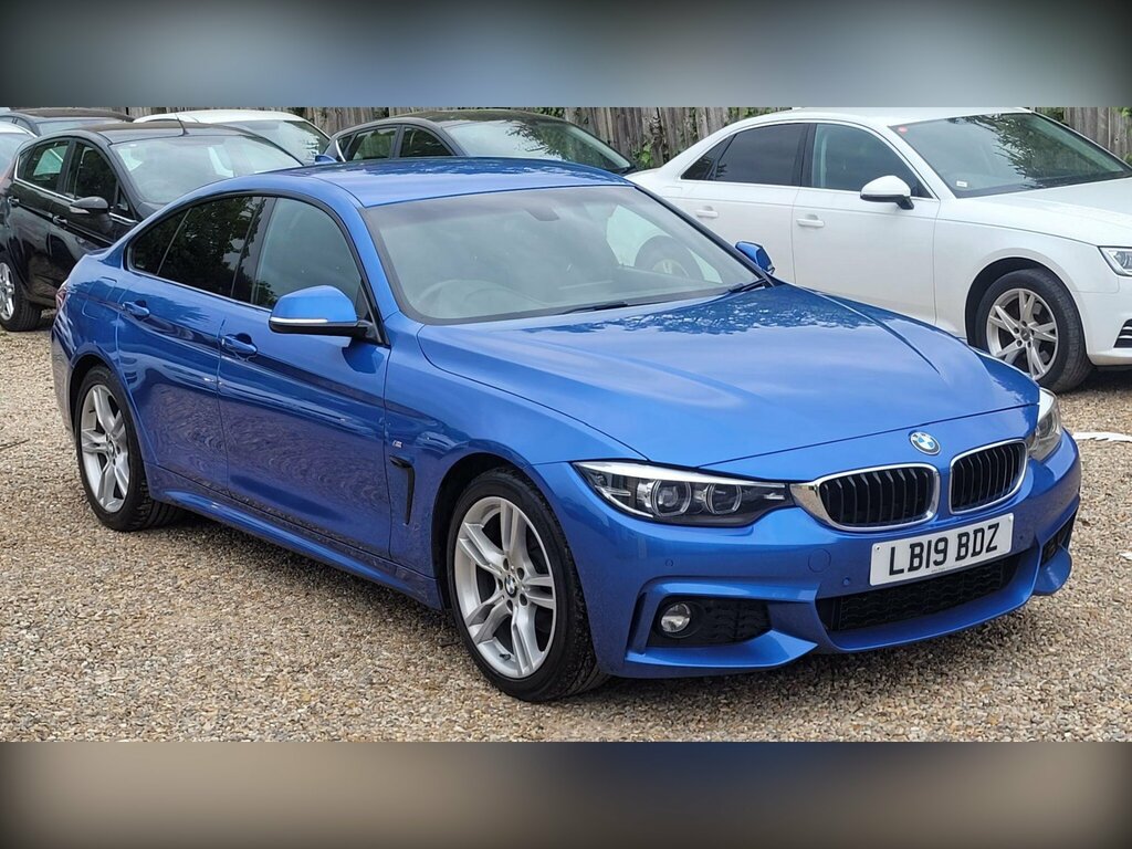 BMW 4 Series Gran Coupe 2.0 420I Gpf M Sport Euro 6 Ss LB19BDZ Blue #4