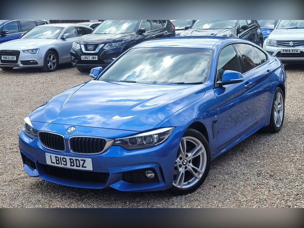 BMW 4 Series Gran Coupe 2.0 420I Gpf M Sport Euro 6 Ss LB19BDZ Blue #2