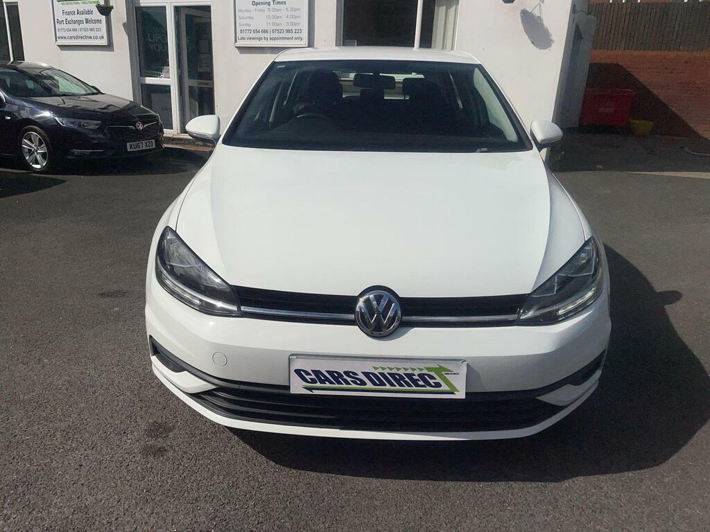 Volkswagen Golf 1.6 Tdi S Hatchback GF68MOA White #2