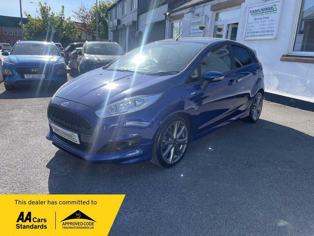 Ford Fiesta 1.0T Ecoboost St-line Hatchback Blue