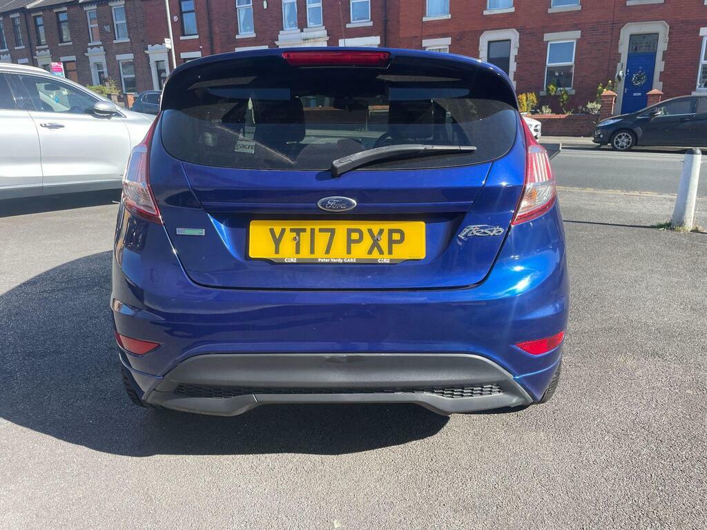 Ford Fiesta 1.0T Ecoboost St-line Hatchback YT17PXP Blue #6