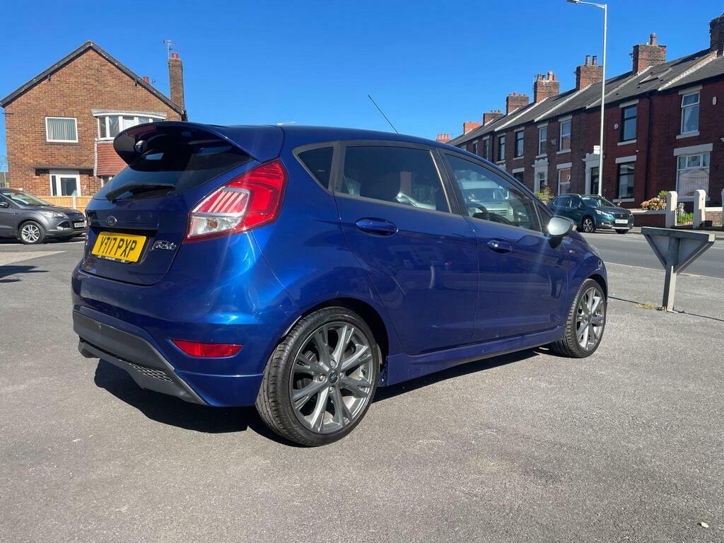 Ford Fiesta 1.0T Ecoboost St-line Hatchback YT17PXP Blue #5