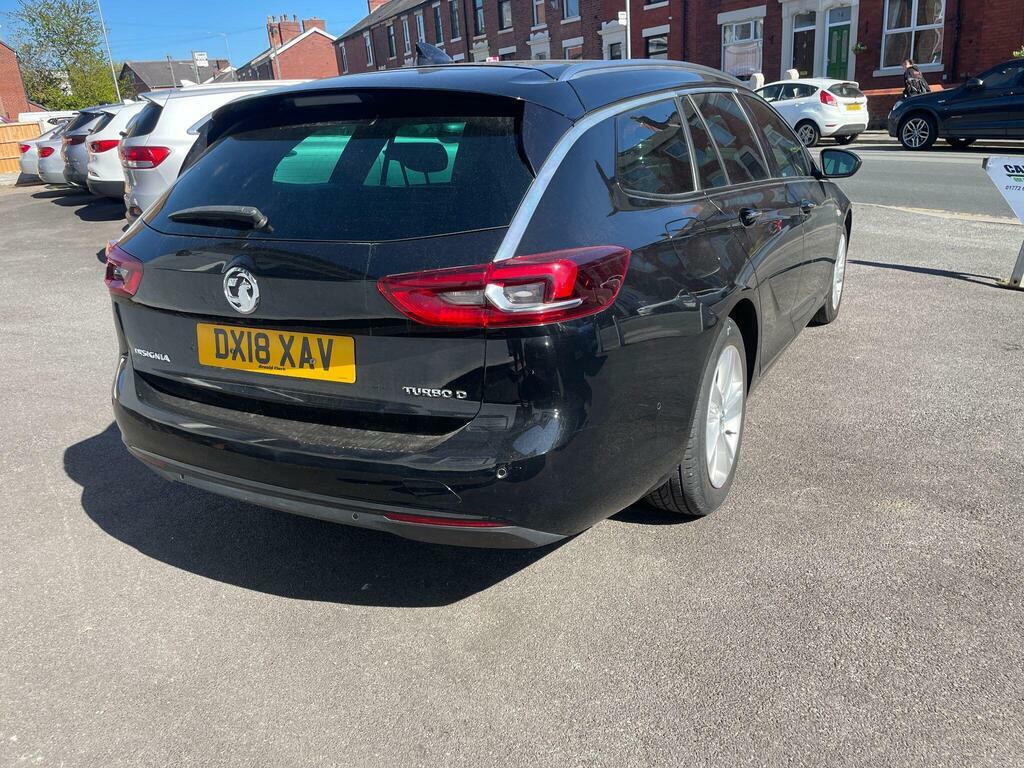 Vauxhall Insignia 1.6 Turbo D Ecotec Tech Line Nav Sports Tourer DX18XAV Black #4