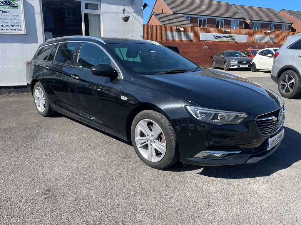 Vauxhall Insignia 1.6 Turbo D Ecotec Tech Line Nav Sports Tourer DX18XAV Black #3