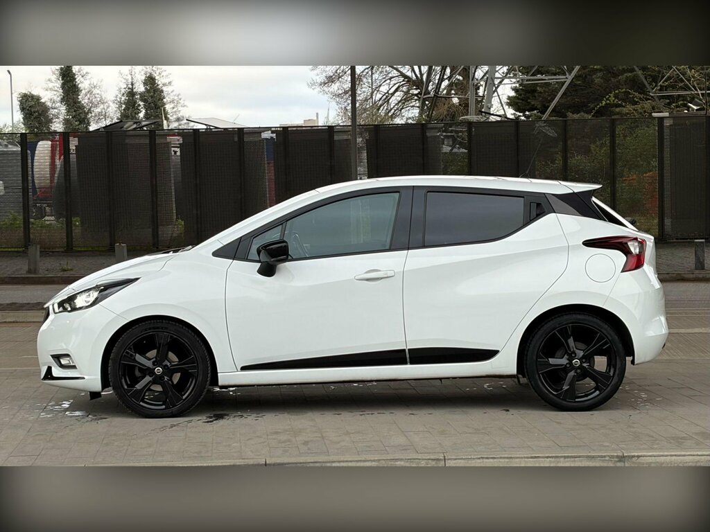 Nissan Micra 1.0 Ig-t N-sport Hatchback Xtron Euro 6 EY22SFZ White #3