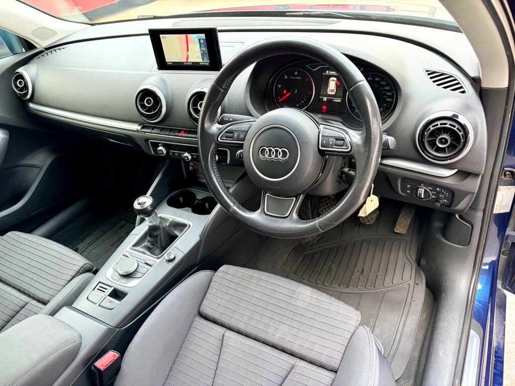 Audi A3 1.6 Tdi Sport Sportback Euro 6 Ss BA07AUD Blue #2
