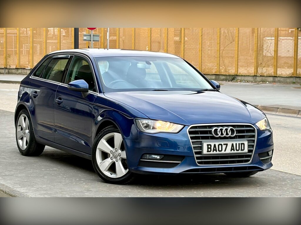 Audi A3 1.6 Tdi Sport Sportback Euro 6 Ss BA07AUD Blue #3