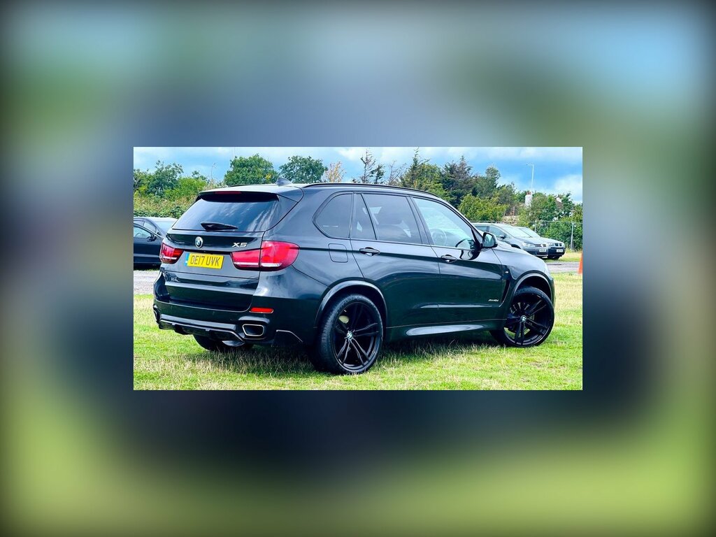 BMW X5 3.0 40D M Sport Xdrive Euro 6 Ss OE17UVK Black #4