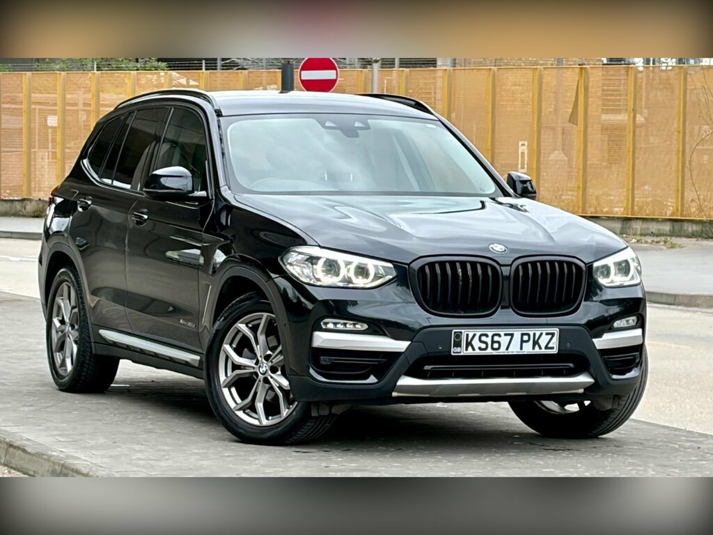 BMW X3 2.0 20D Xline Suv Xdrive Euro 6 S KS67PKZ Black #3