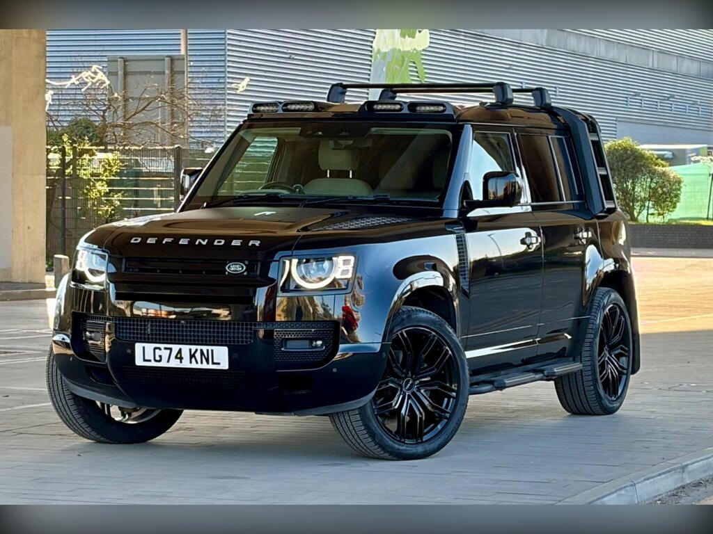 Land Rover Defender 110 3.0 D300 Mhev X-dynamic Hse Suv 4W LG74KNL Black #5
