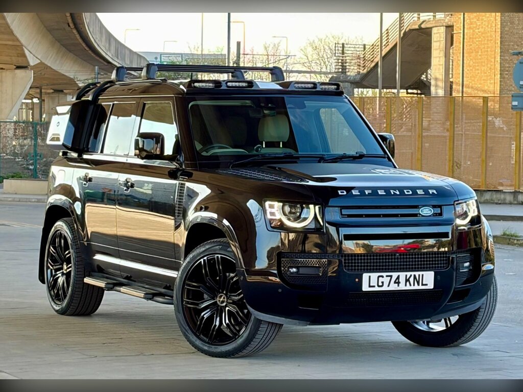 Land Rover Defender 110 3.0 D300 Mhev X-dynamic Hse Suv 4W LG74KNL Black #2