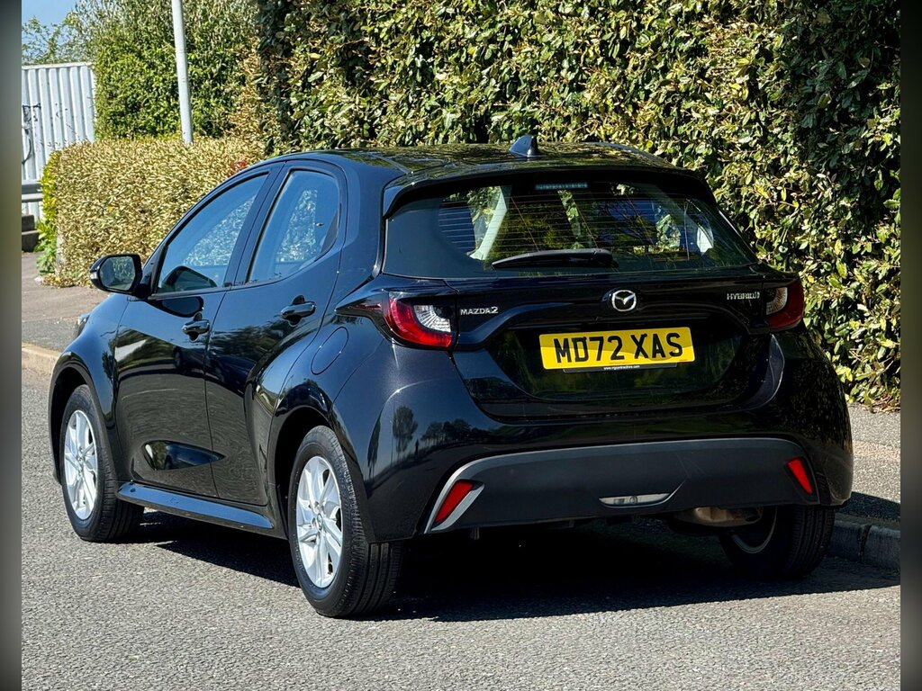 Mazda 2 1.5H Agile Hatchback Hybrid Cvt Euro 6 MD72XAS Black #2