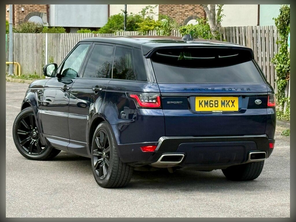 Land Rover Range Rover Sport 3.0 D300 Mhev Hse Dynamic Black Suv Aut KM68MKX Blue #4