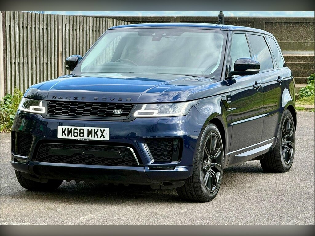 Land Rover Range Rover Sport 3.0 D300 Mhev Hse Dynamic Black Suv Aut KM68MKX Blue #3