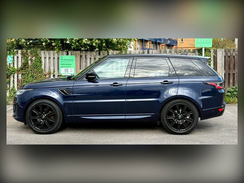 Land Rover Range Rover Sport 3.0 D300 Mhev Hse Dynamic Black Suv Aut KM68MKX Blue #5