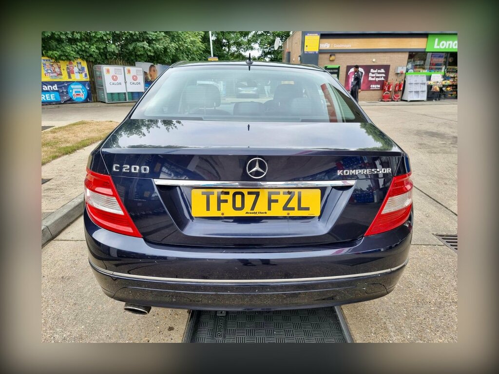 Mercedes-Benz C Class 1.8 C200k Elegance Euro 4 Blue #5