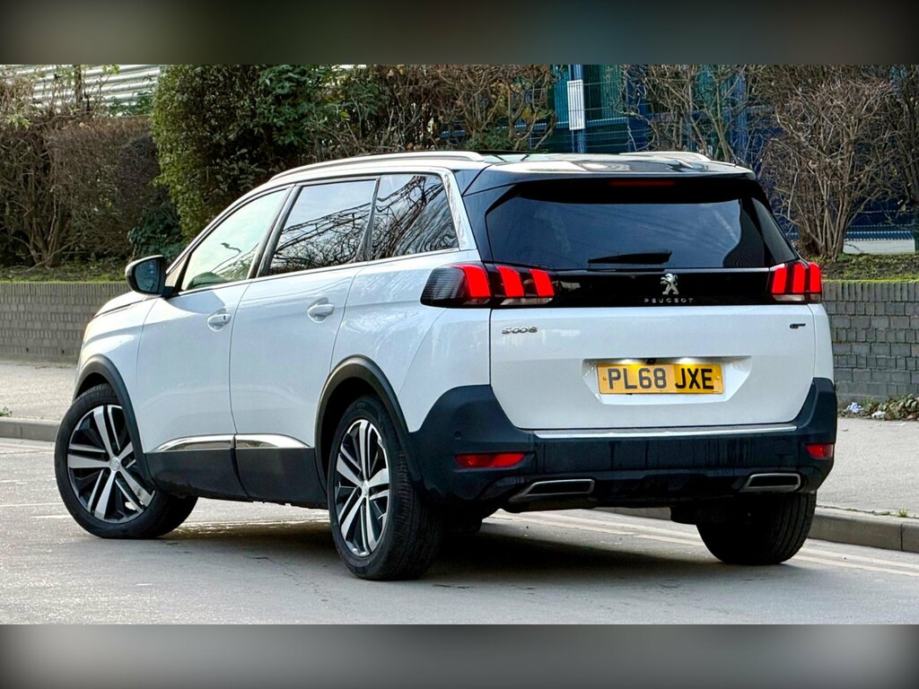 Peugeot 5008 2.0 Bluehdi Gt Eat 6Spd Euro 6 Ss PL68JXE White #5