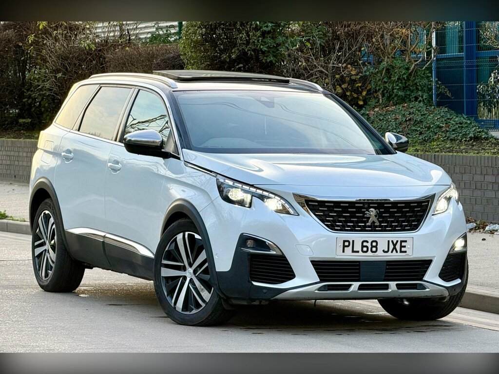 Peugeot 5008 2.0 Bluehdi Gt Eat 6Spd Euro 6 Ss PL68JXE White #6